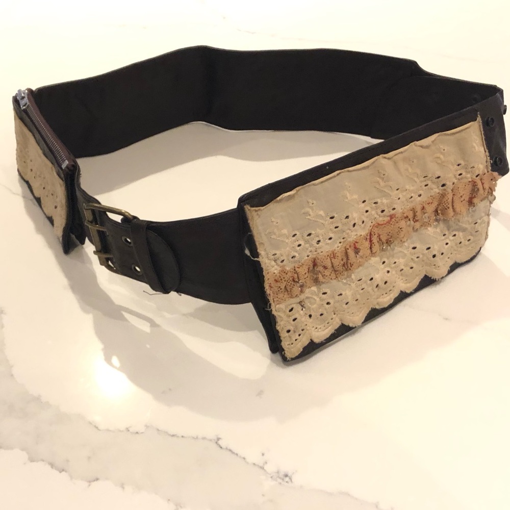 FP Embellished Utility belt with zip pocket